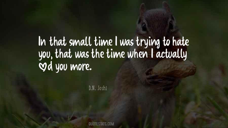 When I Hate You Quotes #1376857
