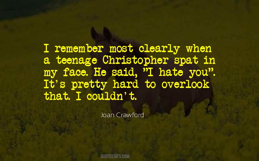 When I Hate You Quotes #1746292
