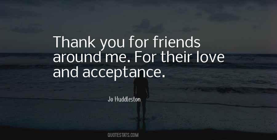 Thank You For Friends Quotes #461490