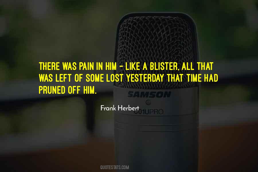 Yesterday Was Yesterday Quotes #109261
