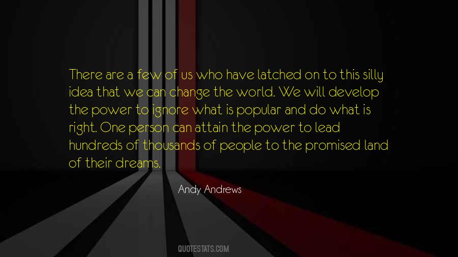 We Can Change The World Quotes #140947