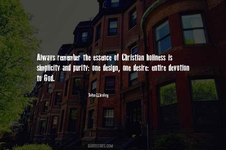 Purity And Simplicity Quotes #1624460