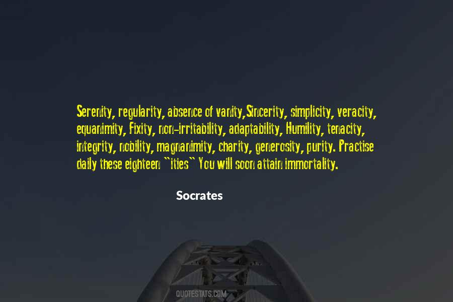 Purity And Simplicity Quotes #345605