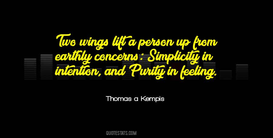 Purity And Simplicity Quotes #909499