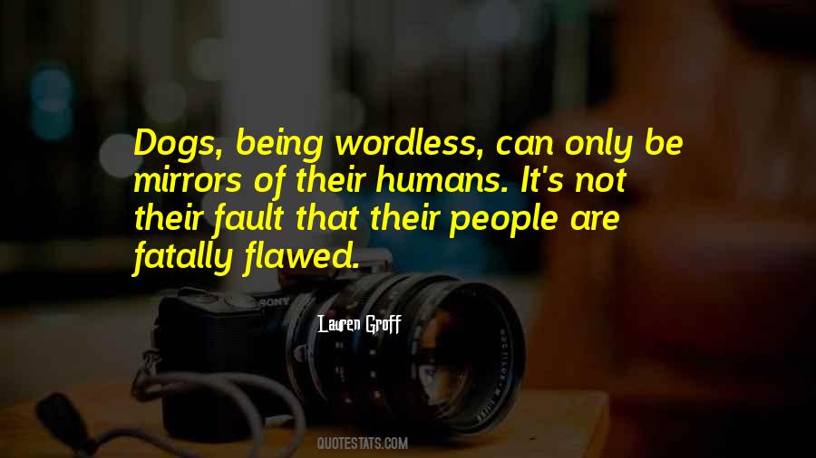 Flawed Humans Quotes #27979