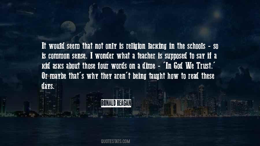 So It Would Seem Quotes #821779