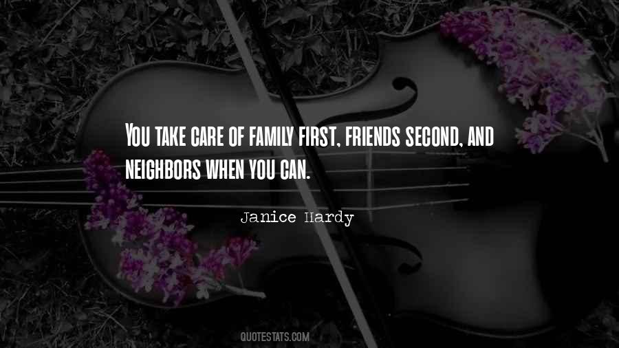 Family Take Care Quotes #814500