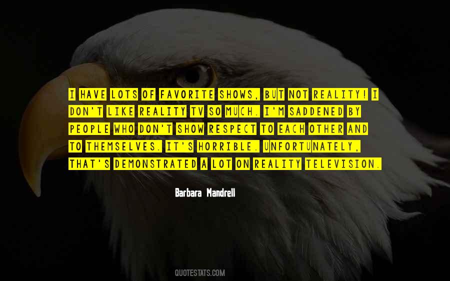 Reality Who Quotes #663553