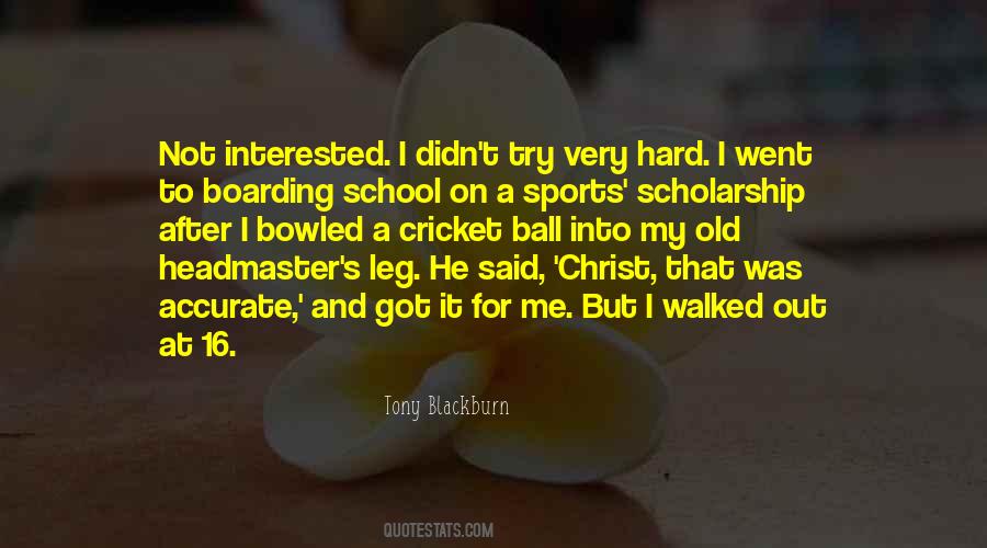 Old Sports Quotes #1460714