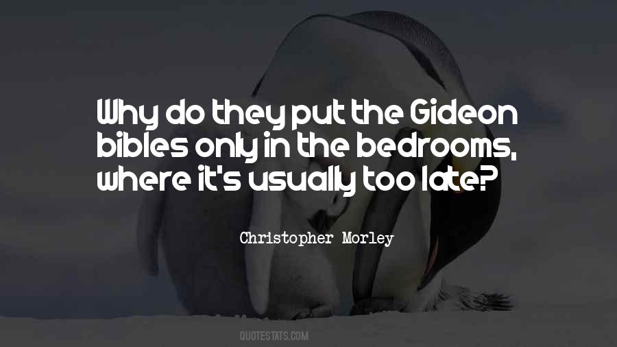 Gideon Bible Quotes #547293