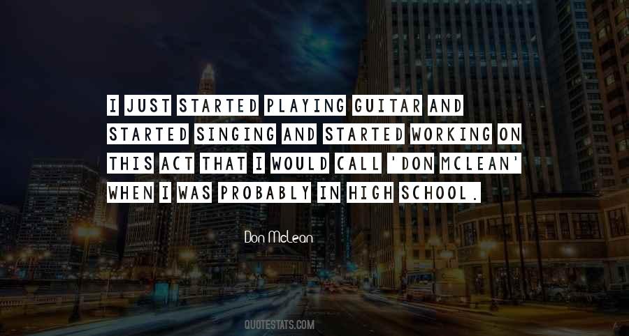Quotes About Working And Playing #38576
