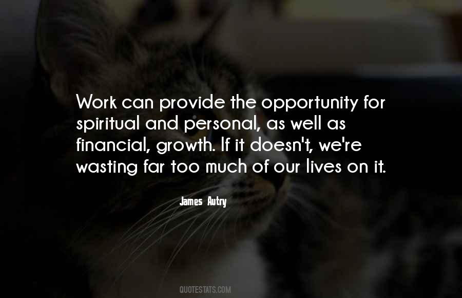 Growth Opportunity Quotes #1063036