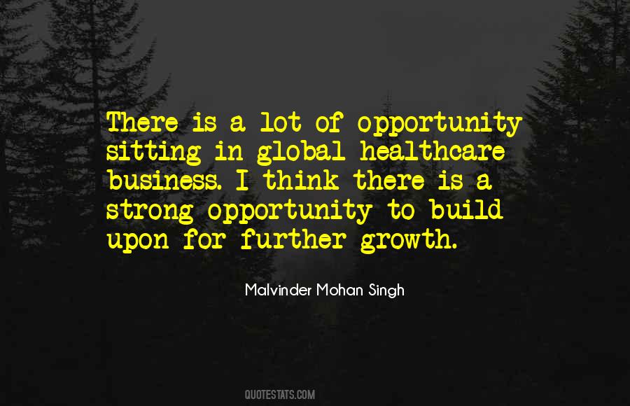 Growth Opportunity Quotes #1122201