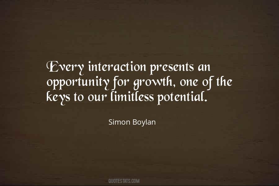 Growth Opportunity Quotes #374636