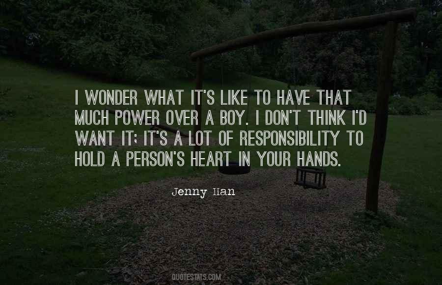 In Your Hands Quotes #1238919