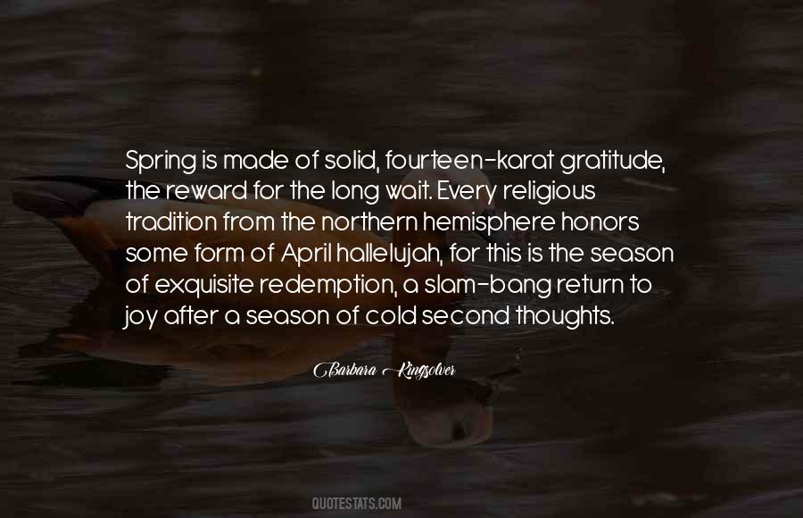Quotes About The Joy Of Spring #312913