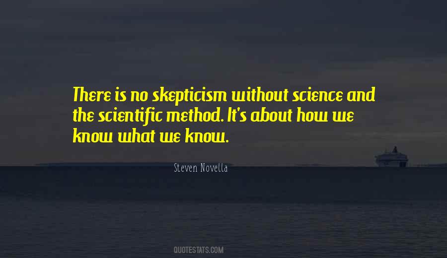 Science Skepticism Quotes #1099648