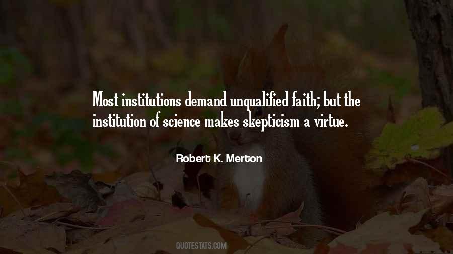 Science Skepticism Quotes #1138437