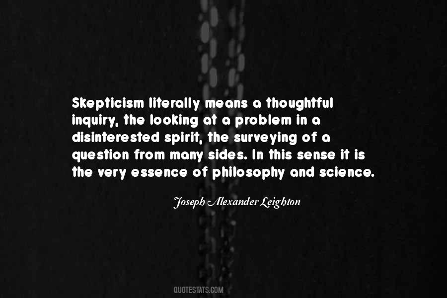 Science Skepticism Quotes #266699