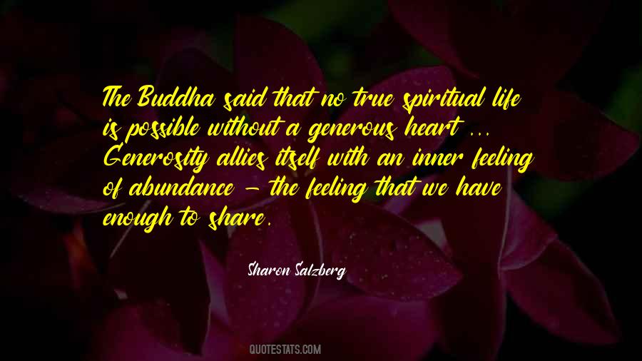 Quotes About Having A Generous Heart #658056