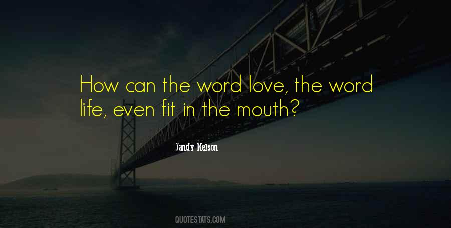 Word Life Quotes #529207