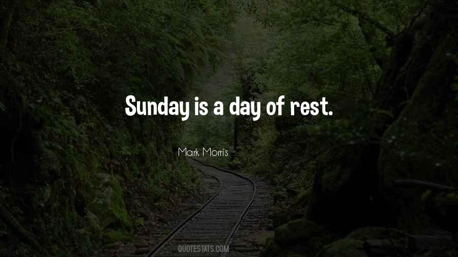 Sunday Day Quotes #1037854
