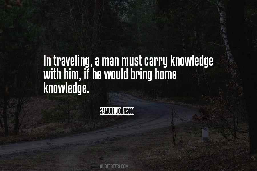 Traveling Man Quotes #355465