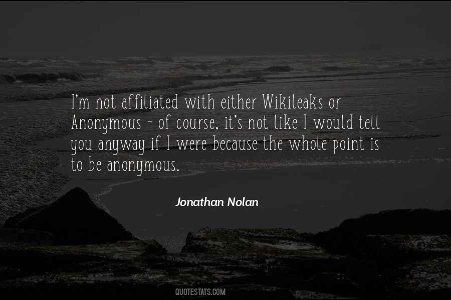 Not Affiliated Quotes #1276839