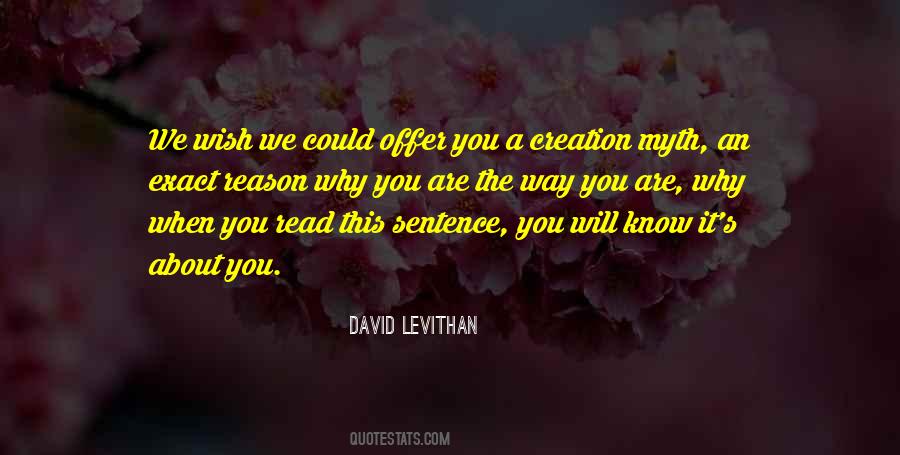 You Know The Reason Quotes #578152