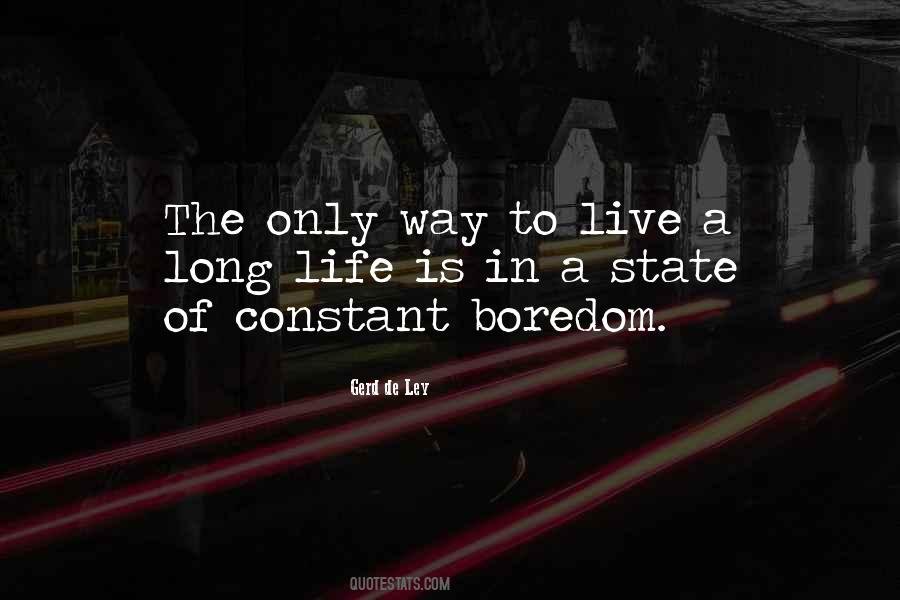 Constant In Life Quotes #1024833