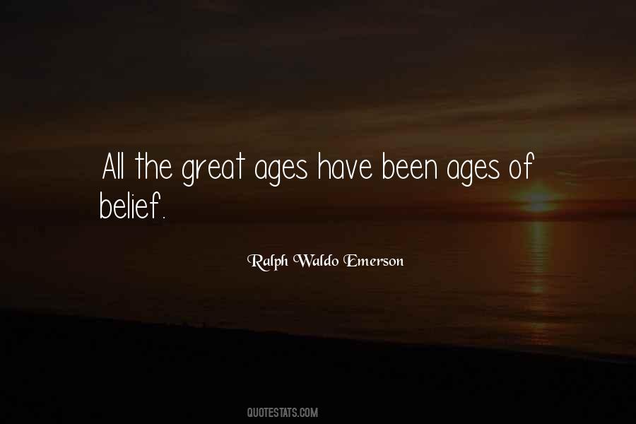 Great Age Quotes #327416