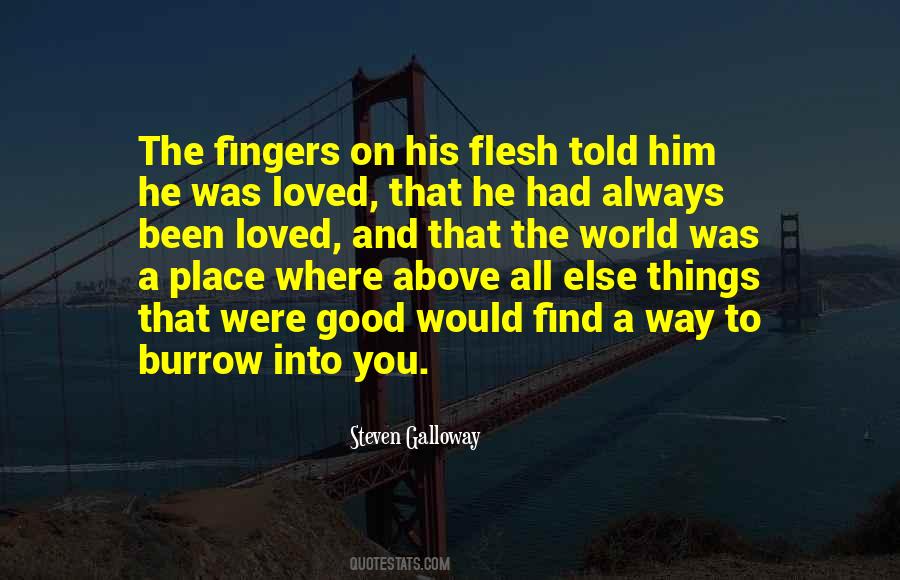 Place Where Love Quotes #702526