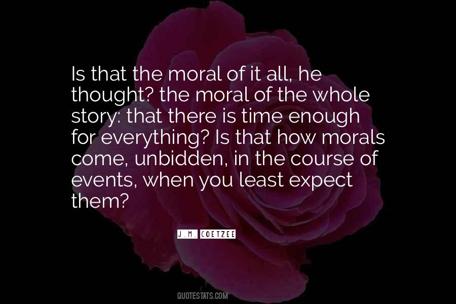 Life Morals Quotes #89028