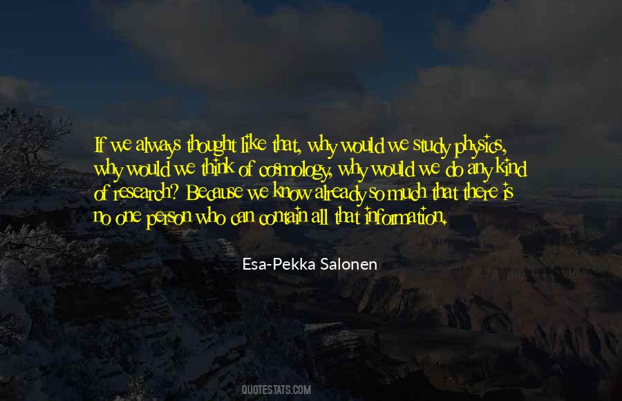 There Is Always One Person Quotes #1274330