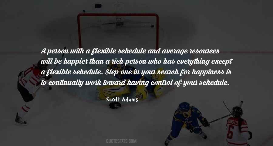 Flexible Schedule Quotes #1442966