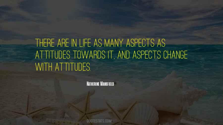 Life Change Attitude Quotes #774311