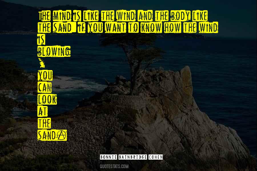 Wind Is Blowing Quotes #1367646