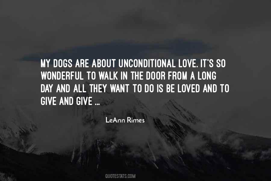 Love My Dogs Quotes #1107363