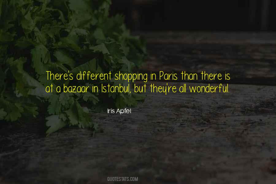 Paris Shopping Quotes #1482824