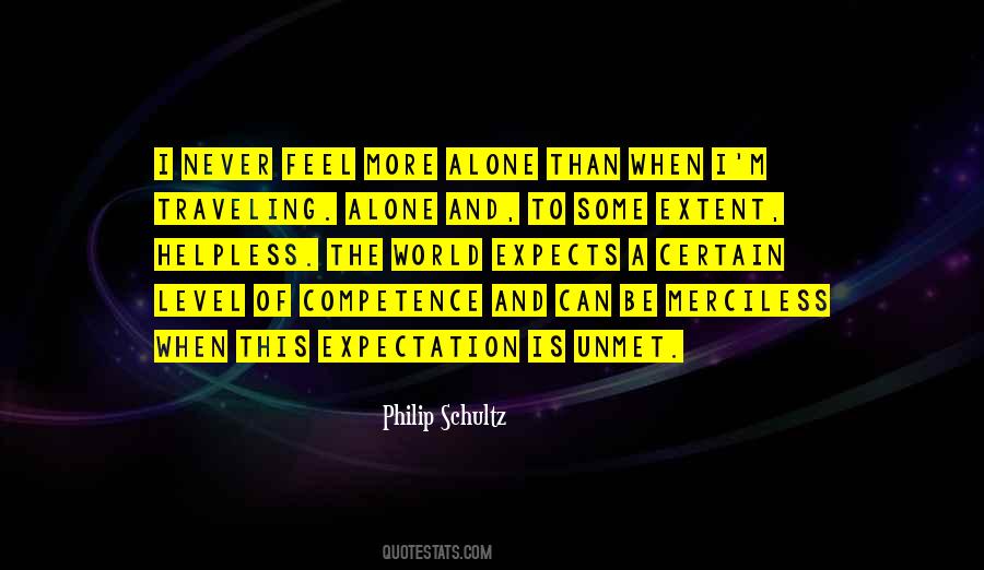 Alone And Helpless Quotes #1256164