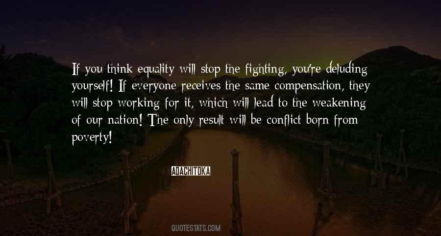 Fighting Poverty Quotes #141615