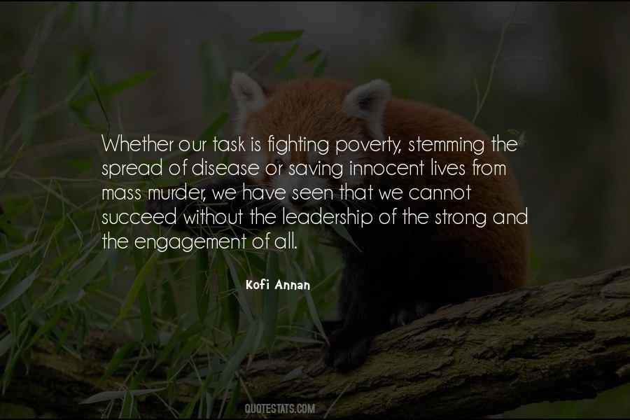 Fighting Poverty Quotes #1669415