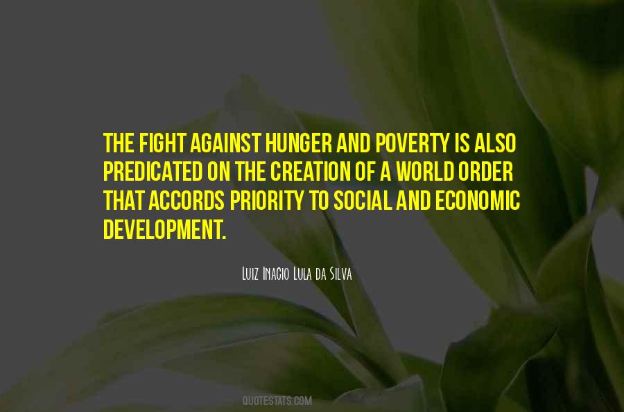 Fighting Poverty Quotes #417788