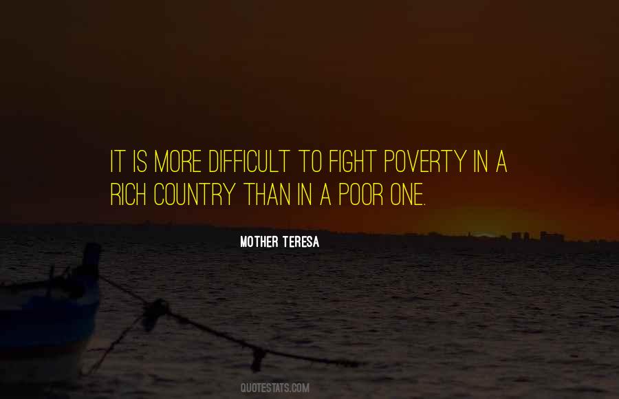 Fighting Poverty Quotes #713486