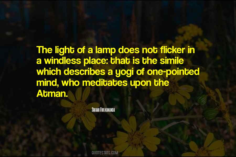 Flicker Of Light Quotes #1143884