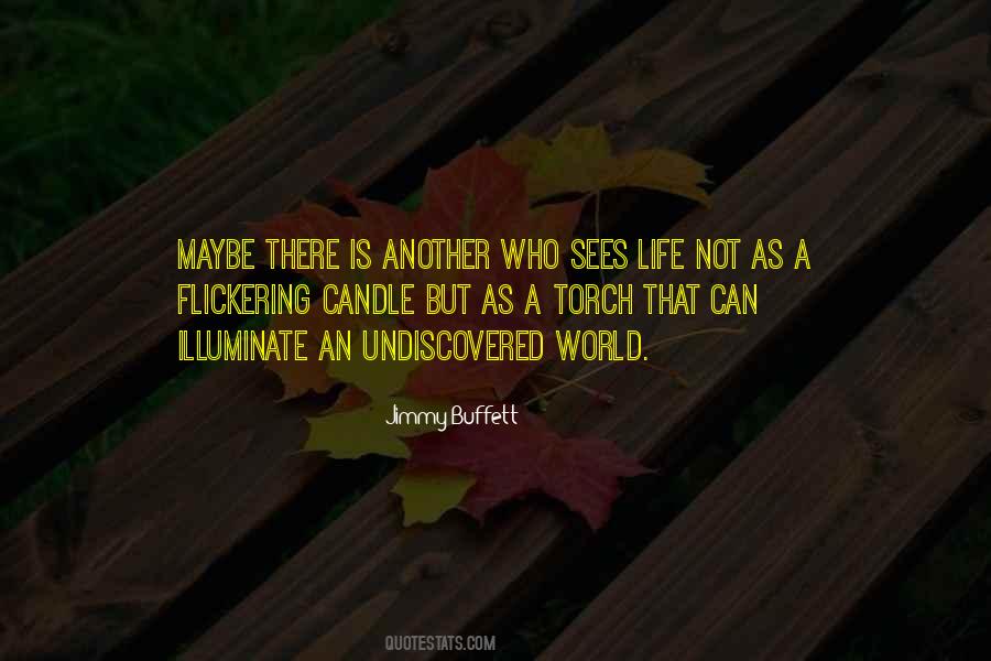 Flickering Candle Quotes #1350247