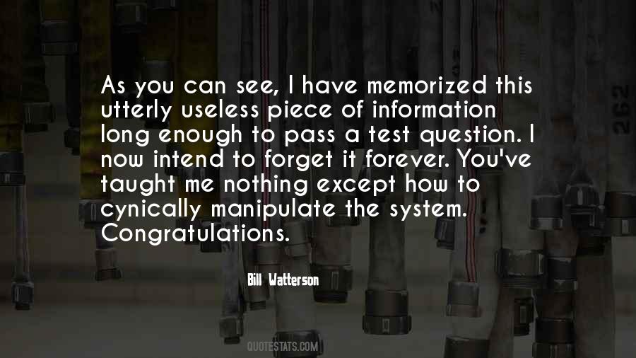 School Test Quotes #1130526
