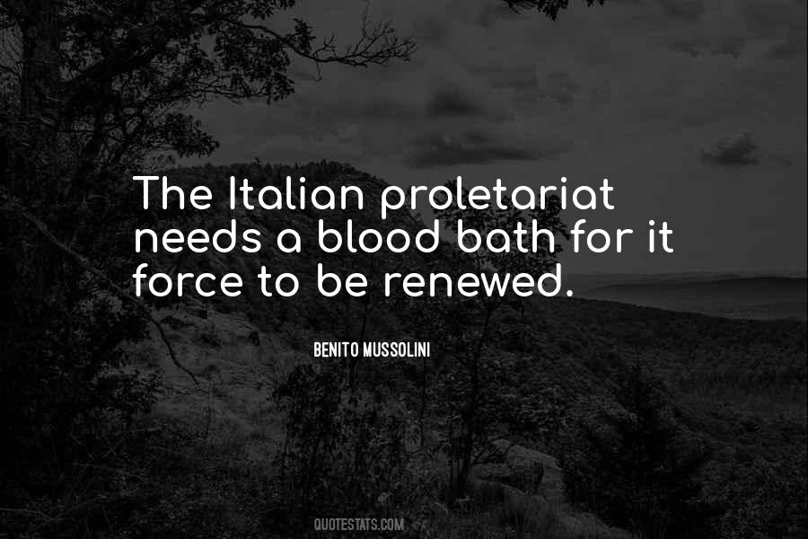 Italian Blood Quotes #1624349