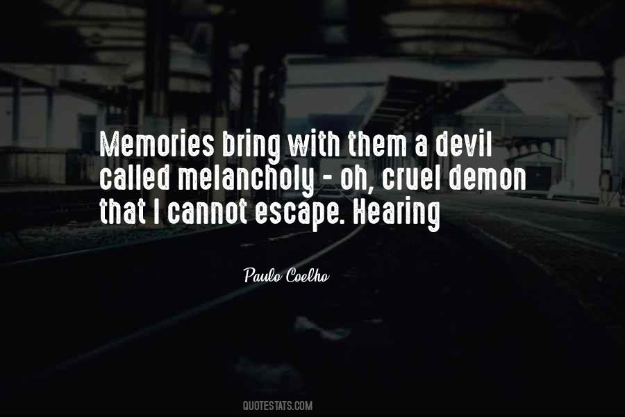 Memories Of My Melancholy Quotes #734849