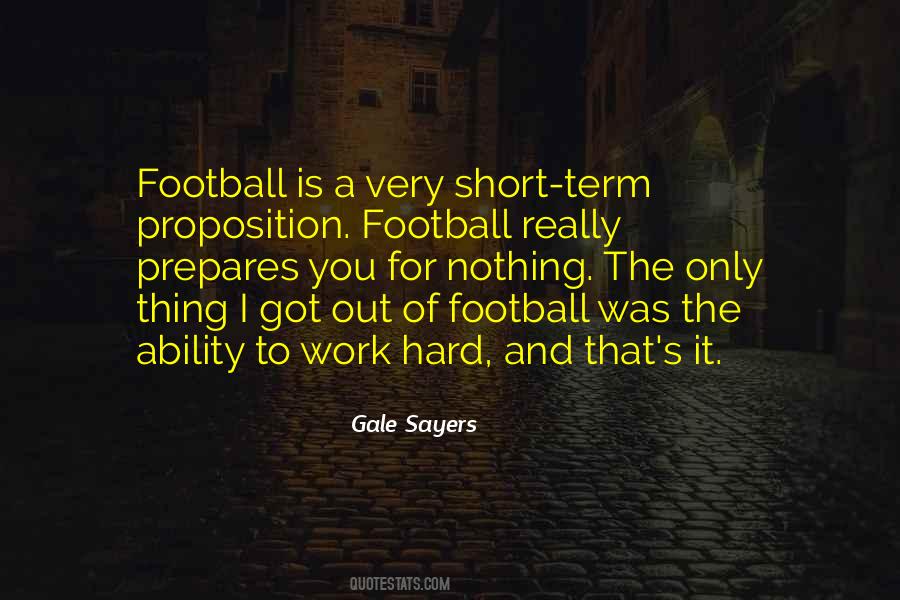 Football Is Quotes #1747697